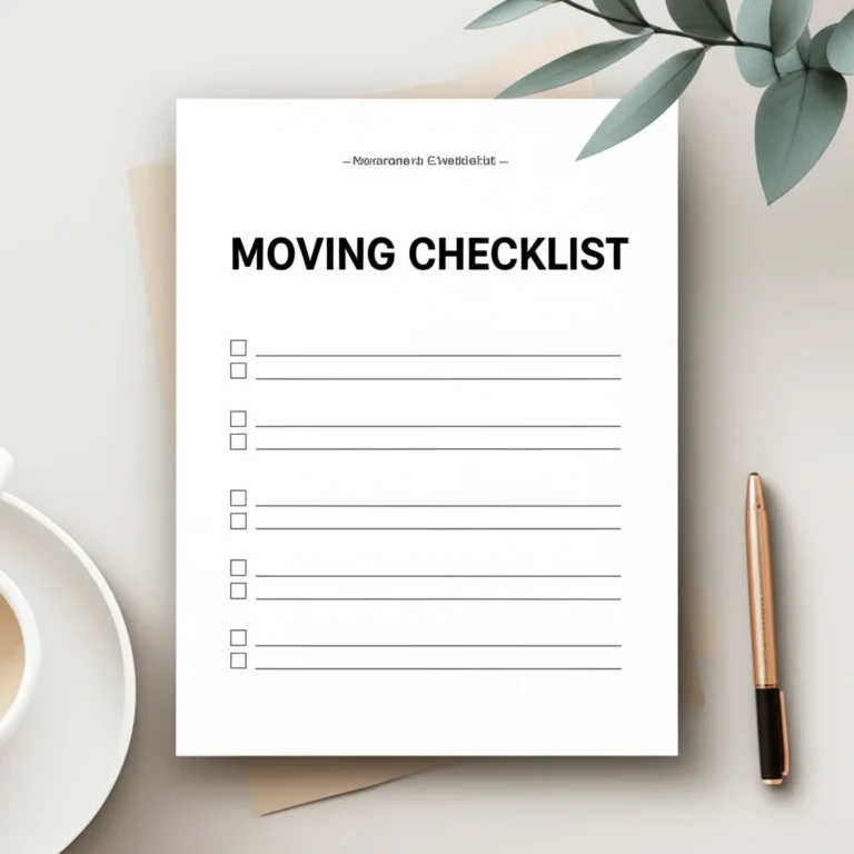 Featured image for The Ultimate 25-Point Printable Moving Checklist You Need in 2025