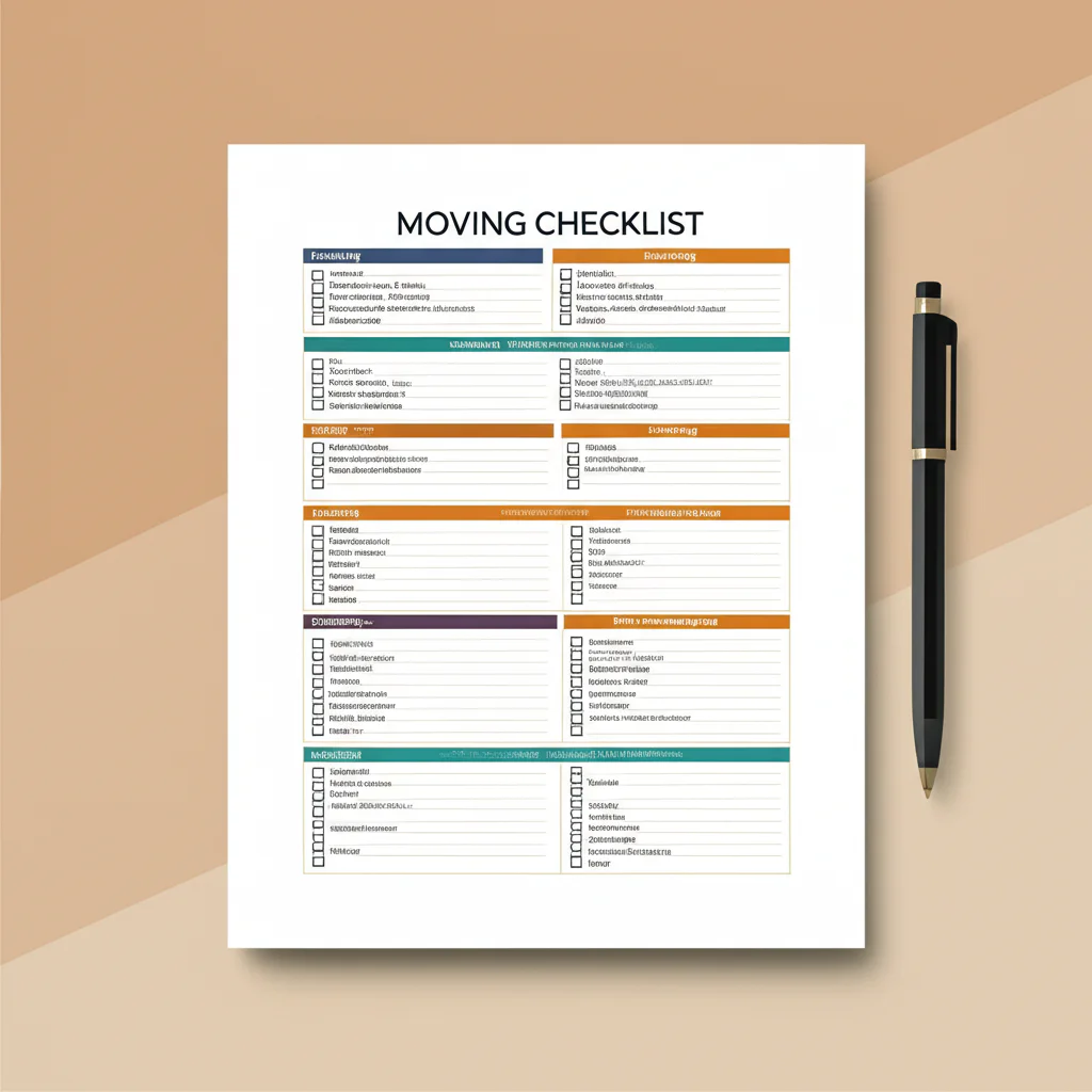 25 Free Moving Checklist Template Word Downloads You Need in 2026 📋 ...