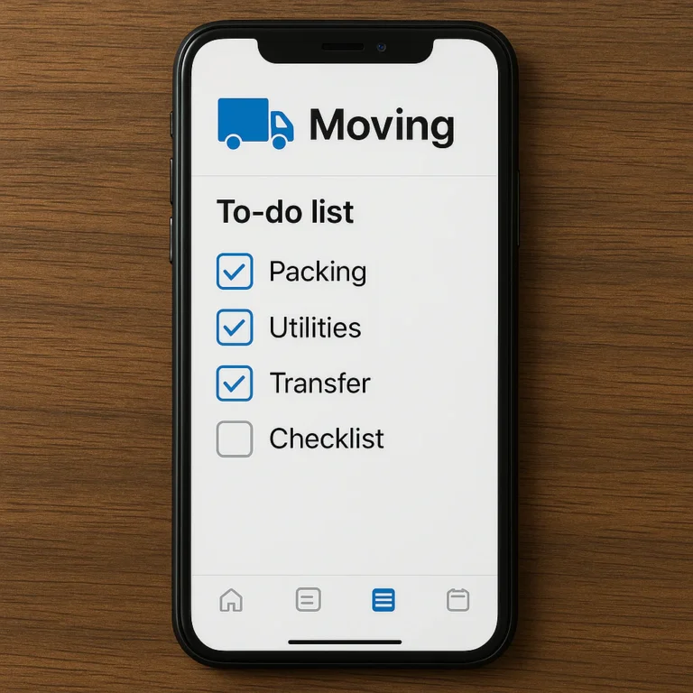 Featured image for How to Transfer Utilities with a Moving App 2026