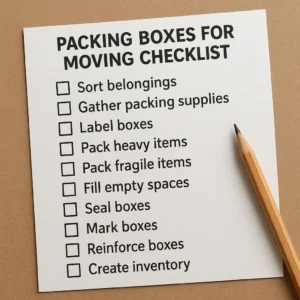 Featured image for How to Pack for a Move The Ultimate 12-Step Checklist 2026