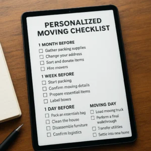 Featured image for How to Build Your Perfect Personalized Moving Checklist 2026