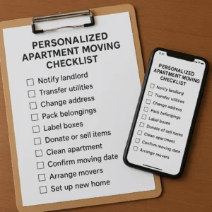Featured image for How to Create a Personalized Apartment Moving Checklist 2026